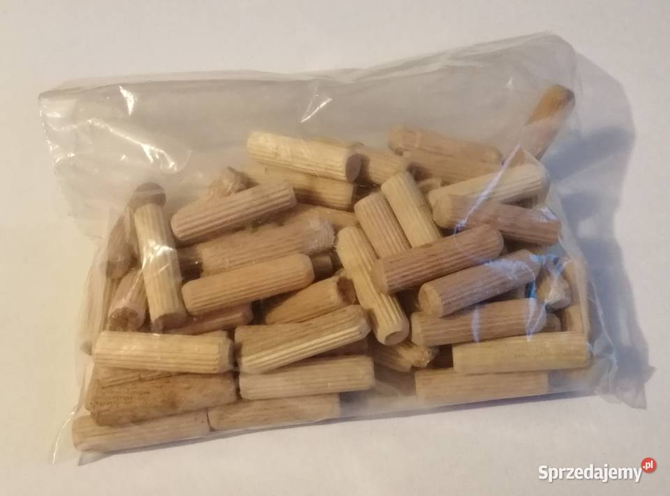 Kołki drewniane meblowe montażowe 8x30mm 64 Czeladź