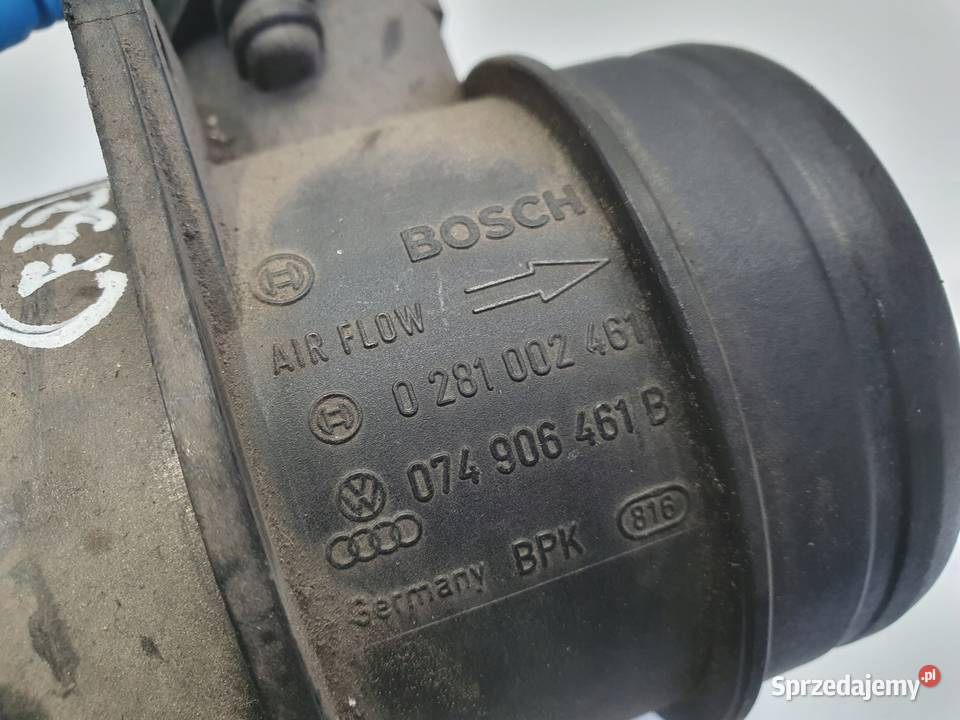 VW Passat B6 20 TDI PRZEPŁYWOMIERZ POWIETRZA