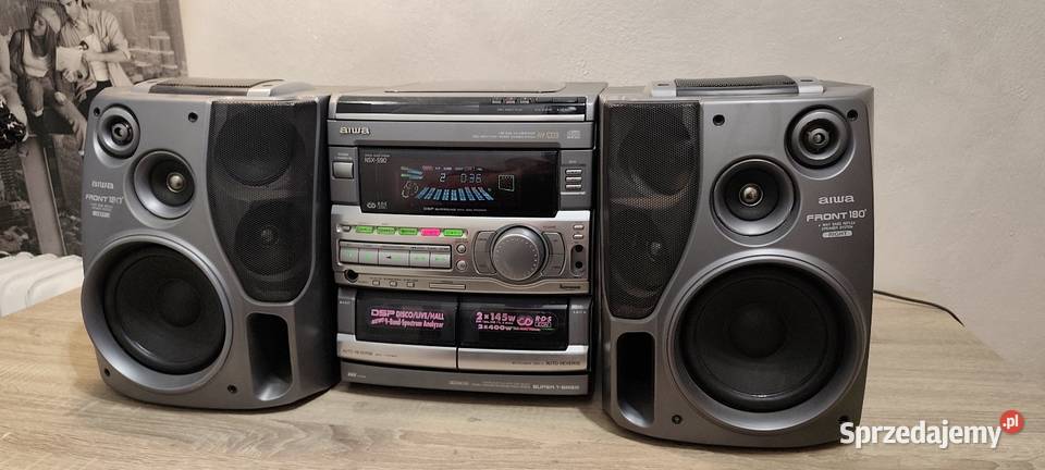 Aiwa NSX S90 plus kolumny NSX V900 Nowy Dwór Mazowiecki