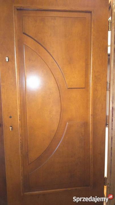 Drewniane drzwi zewnętrzne na każdy wymiar Chorzów