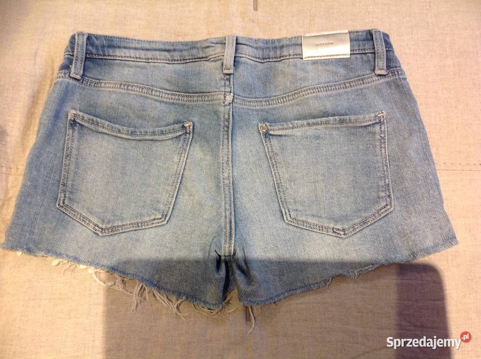 Spodenki Jeans Damskie DENIM XS niebieski Spodnie