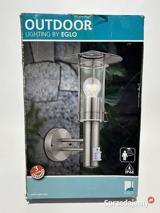 Kinkiet zewnętrzny z czujnikiem LISIO 30185 EGLO Sanok