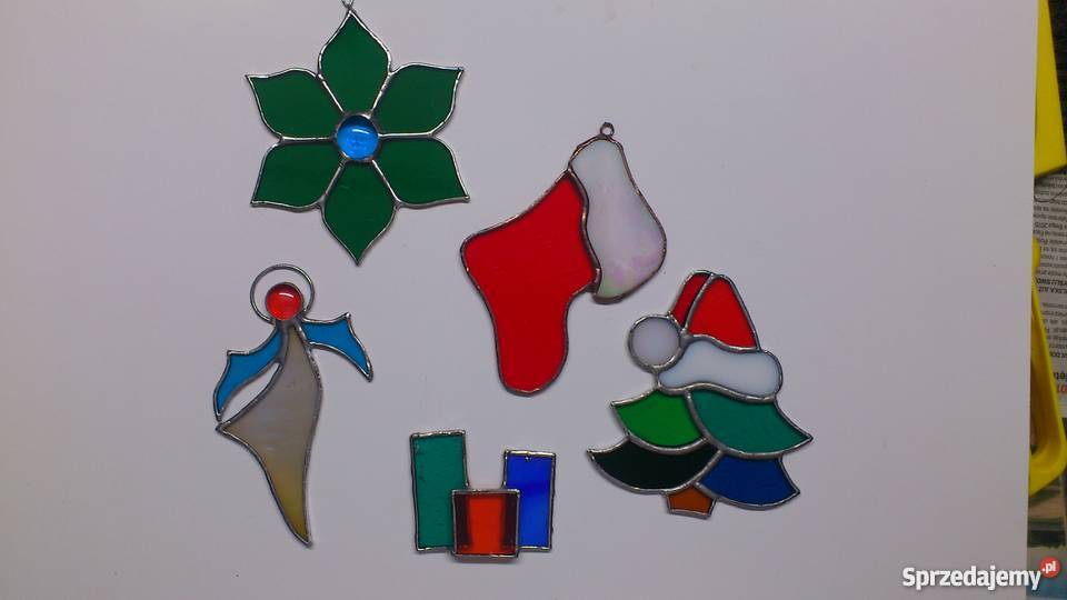 Witrazyki zawieszki jako obrazy Piątnica Poduchowna