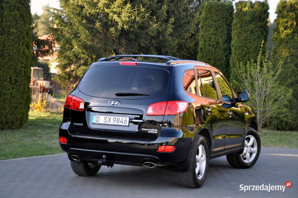 Hyundai Santa Fe 22CRDi155SkóryKlimatronikGrzane relingi dachowe sprzedam