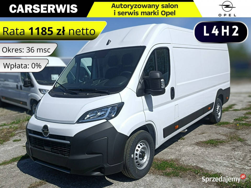 Opel Movano Opel Movano Furgon 140 L4H2 15m3 RP Rok produkcji 2026 Opel Warszawa