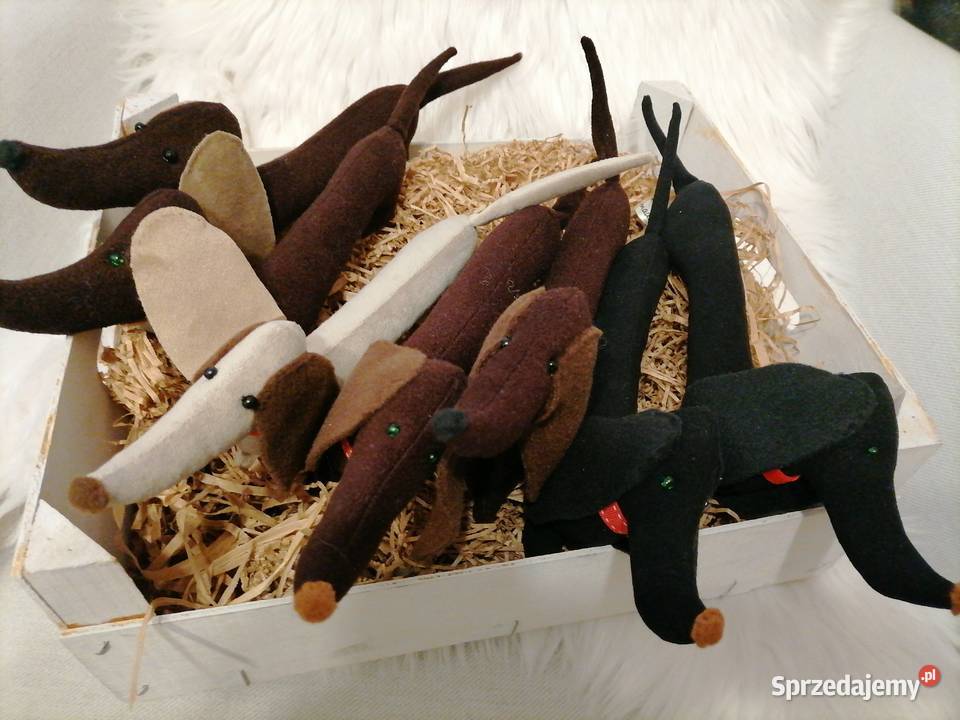 Jamnik przytulanka handmade Siemianowice Śląskie