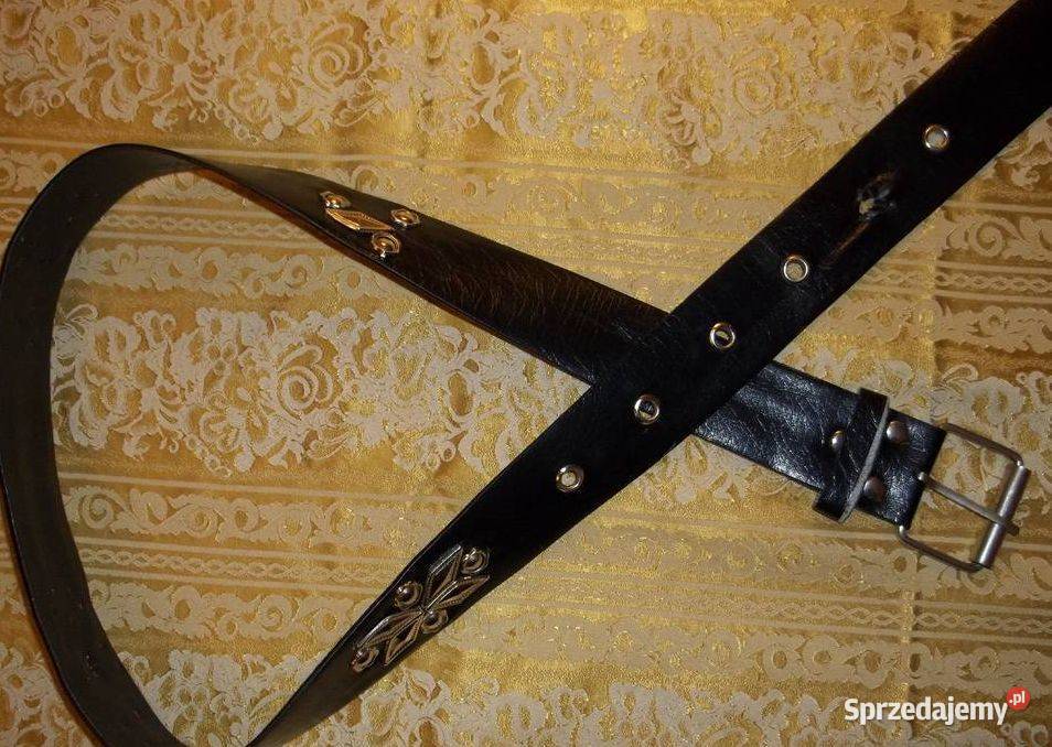 Pasek damski brązowy czarnyPaski Uniseks łódzkie Łódź