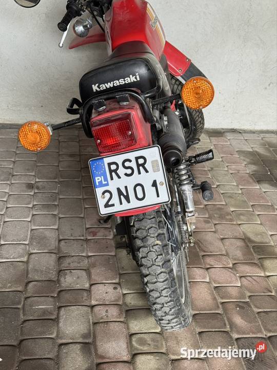 Kawasaki ke 125 czerwony Gogołów