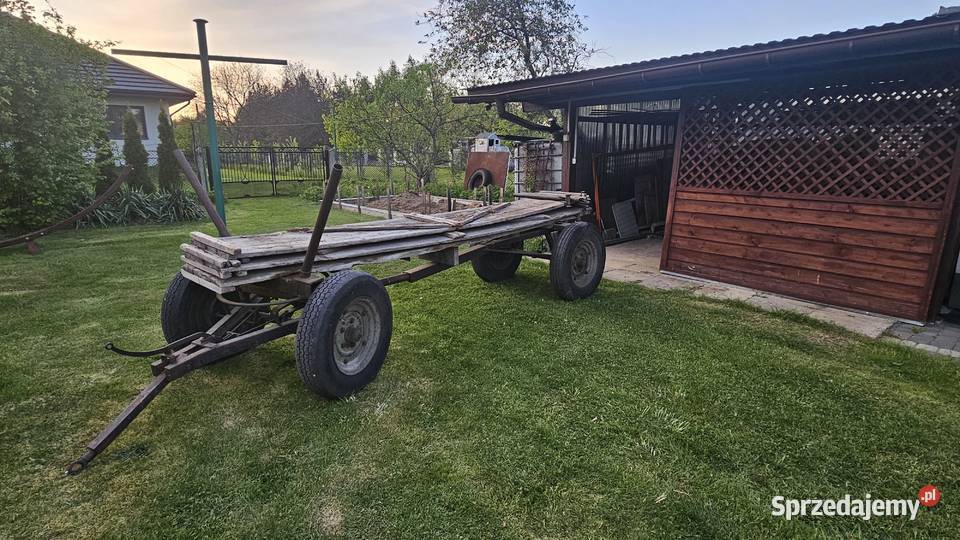 Przyczepa do traktora Do ciągników