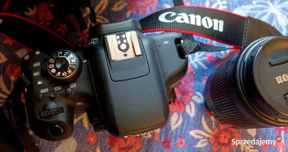 Aparat Canon EOS 750D obiektyw EFS 1855 MM