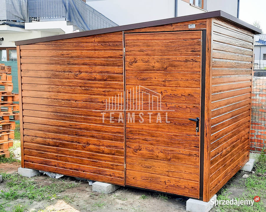 SCHOWEK DOMEK OGRODOWY 3m x 25m spad w lewo Wrocław