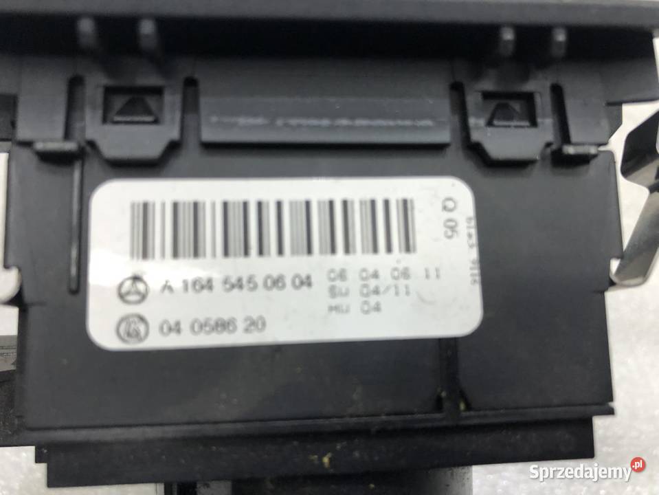 PRZEŁĄCZNIK ŚWIATEŁ MERCEDES ML W164 A1645450604 osobowe