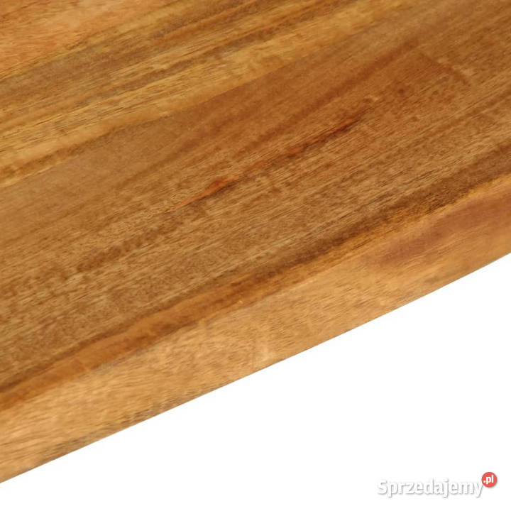 Blat stołu z naturalną krawędzią 60x20x25 drewno Warszawa