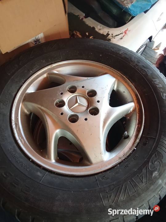 4 alu i 1 zapas koła Vito sprzedam
