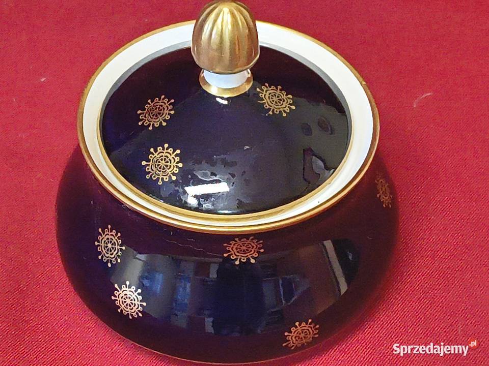 Porcelanowa cukiernica z pokrywką Weimar Chorzew