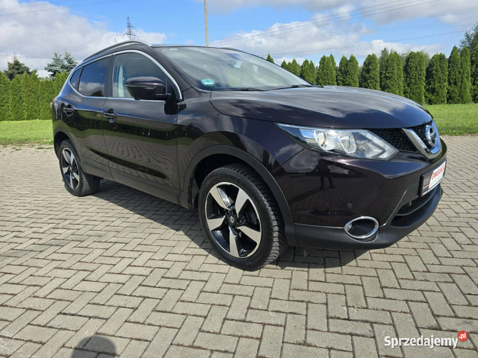Nissan Qashqai 16dci NavigacjaLedySerwisPanorama przyciemniane szyby łódzkie Kutno