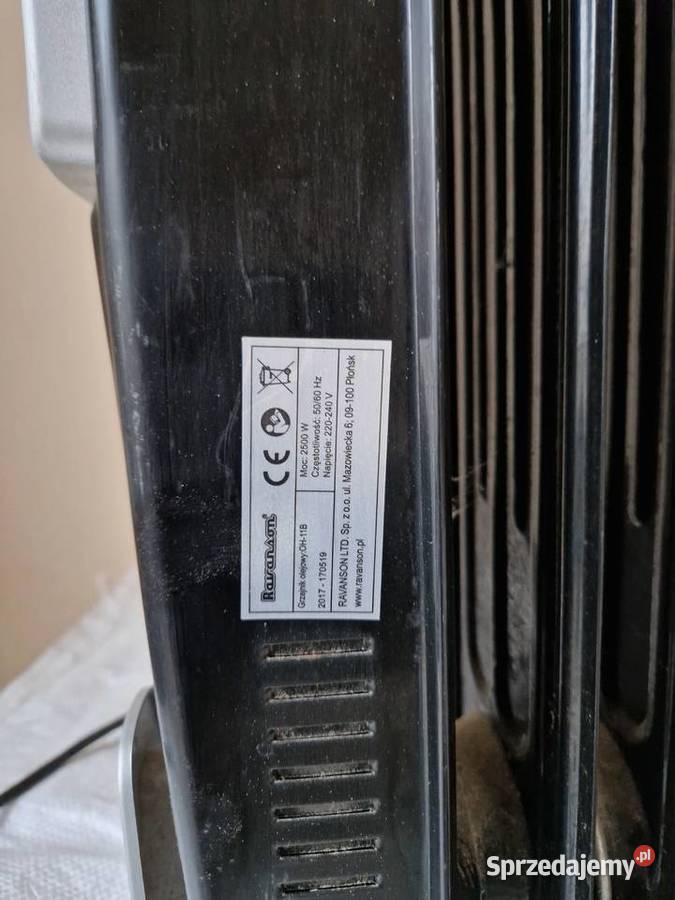 Grzejnik olejowy Ravanson 2500W Warszawa