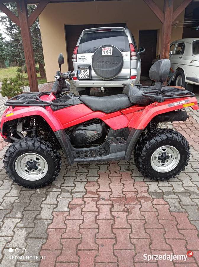 quad Can Am długi dwuosobowy