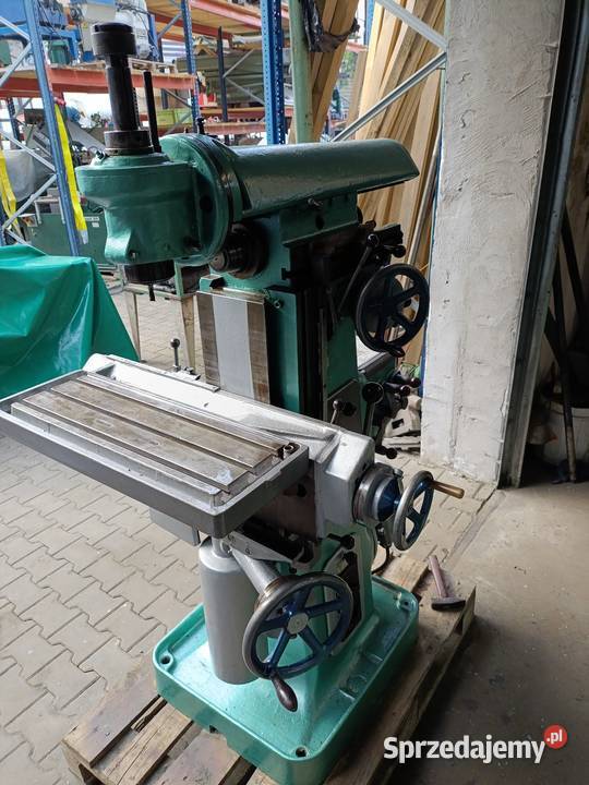 Wiertarka kolumnowa ze stołem krzyżowym Maków Podhalański