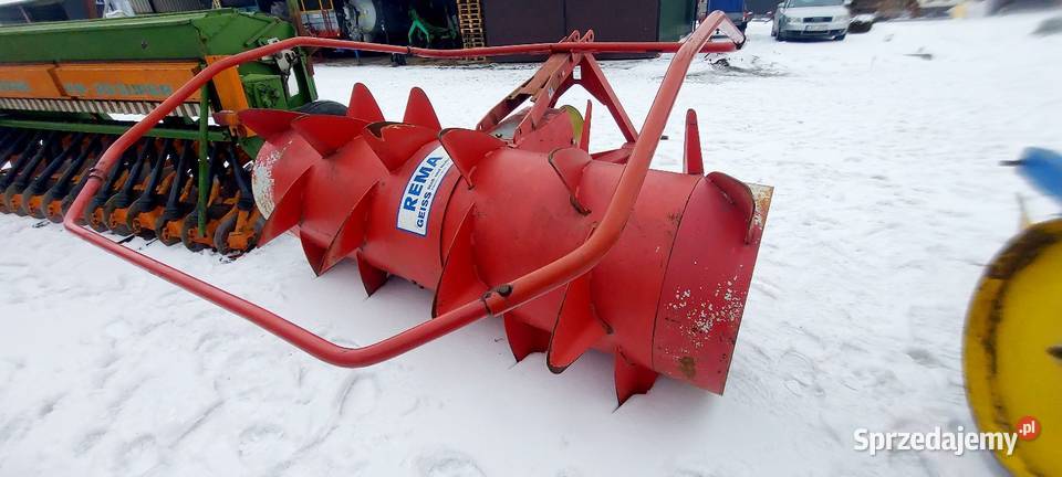 Rozgarniacz rozbijak wał do pryzm trawy Reck nieuszkodzony Pozostałe Ryki sprzedam