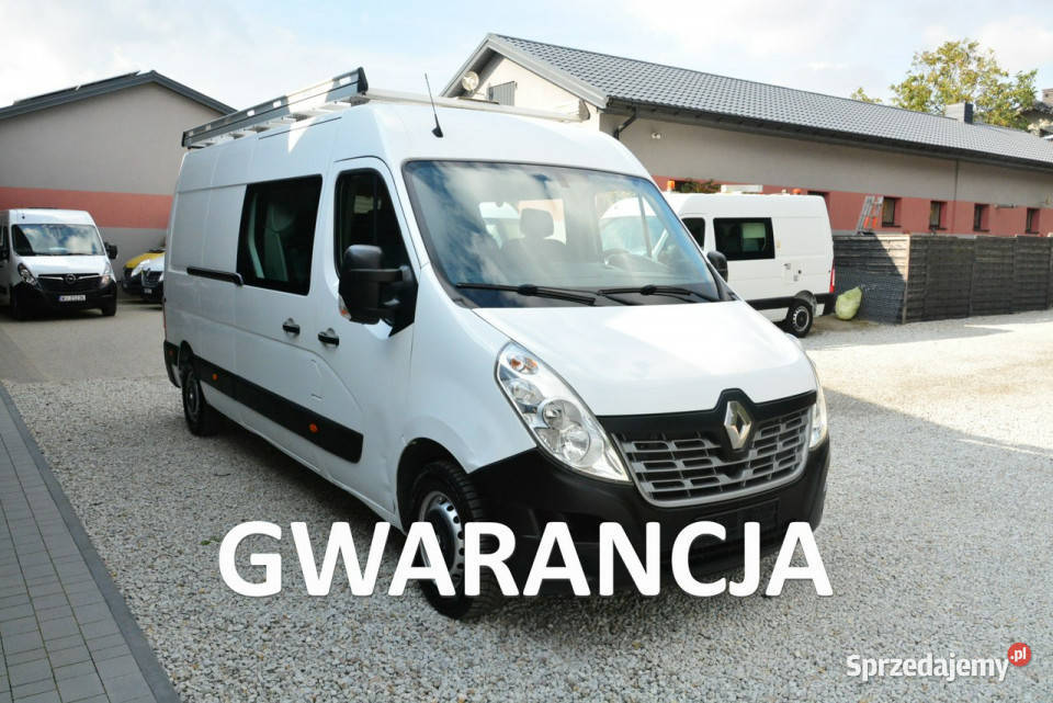 Renault Master 7 osobowy brygadówka doka pełna