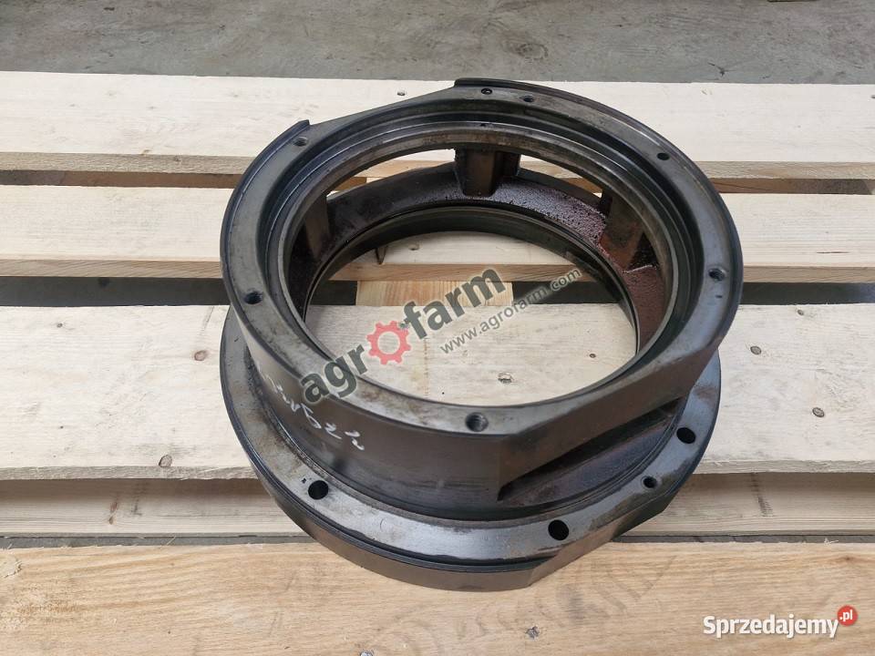 Obudowa Massey Ferguson 6235 6270 6460 6470 Układ kierowniczy i oś przednia Byków