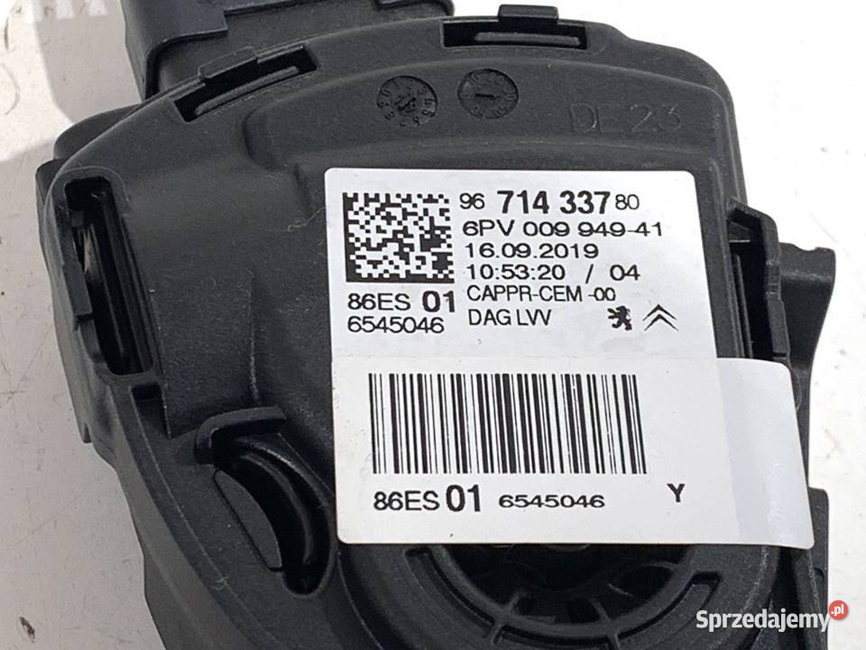 POTENCJOMETR GAZU CITROEN C4 CACTUS 9671433780