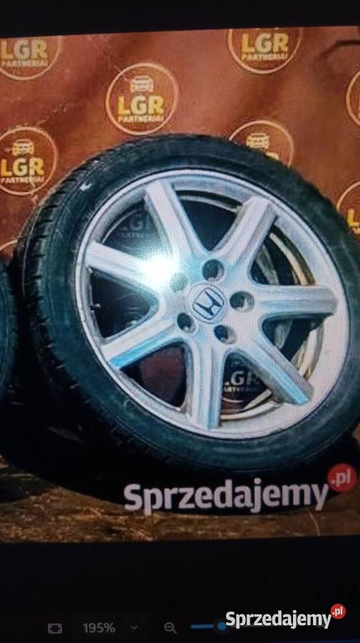 alufelgi civic type r komplet z oponami zimowym Konin