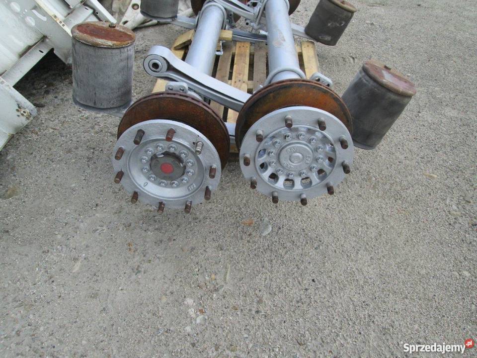 Osie kompletna OŚ naczepowa SAF tarczowa 225 cal Brzostek