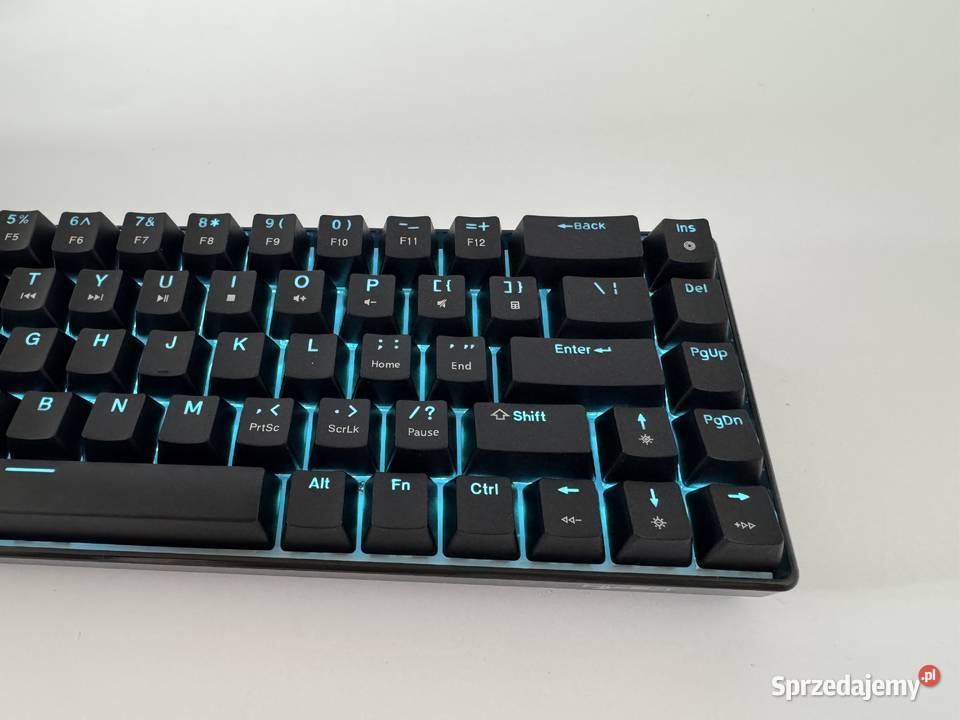 Klawiatura gamingowa mechaniczna 68 klawiszy RGB