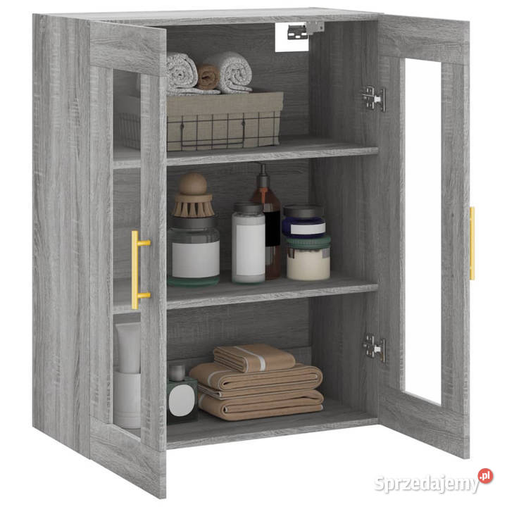 Szafka wisząca szary dąb sonoma 695x34x90