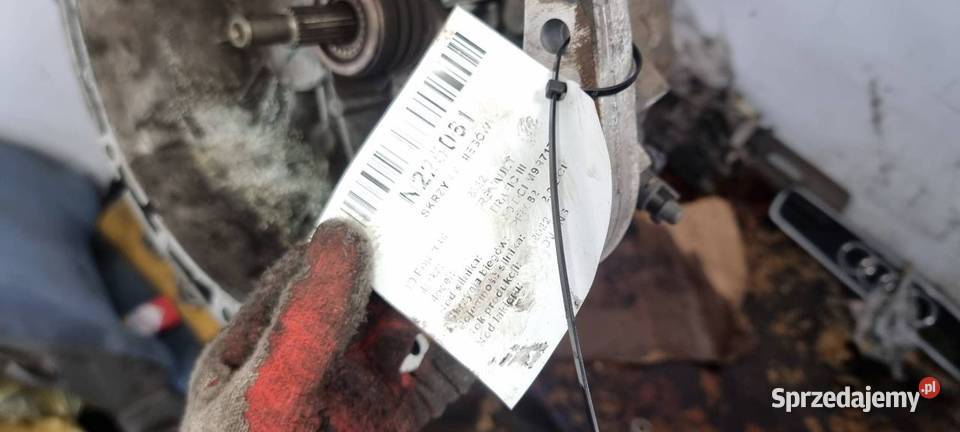 SKRZYNIA BIEGÓW RENAULT TRAFIC III osobowe kujawsko-pomorskie Lipno