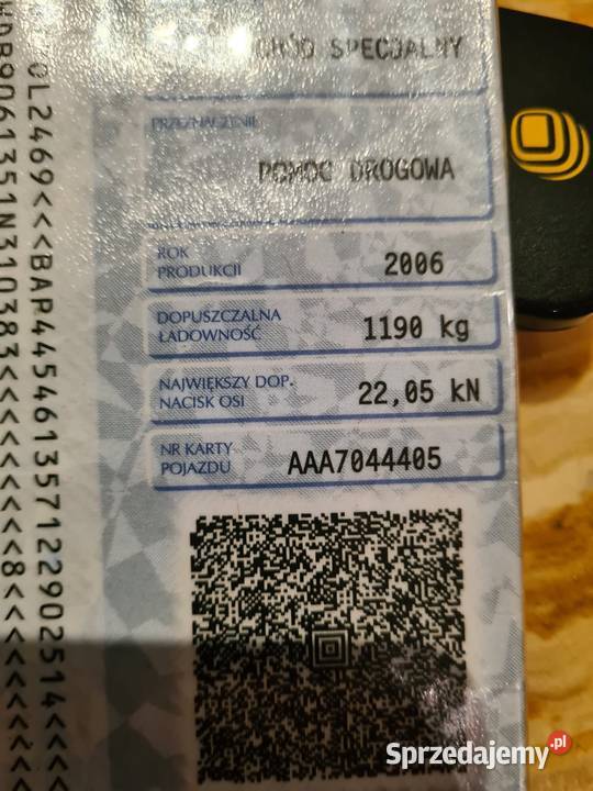 Auto laweta Mercedes Sprinter 296323km Katowice