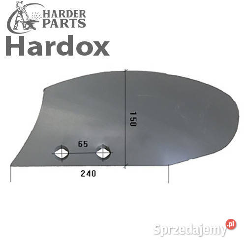 Odkładnia przedpłużka HARDOX 618105L części do Suwałki sprzedam