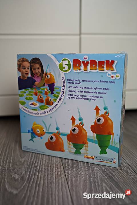 Zręcznościowa gra 5 rybek łowienie rybek wędka Warszawa