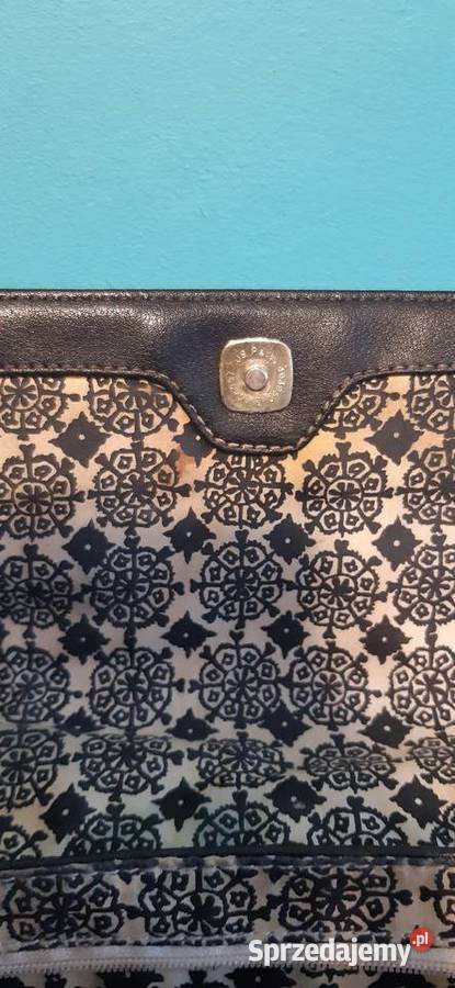 Torebka czarna skórzana Wrocław