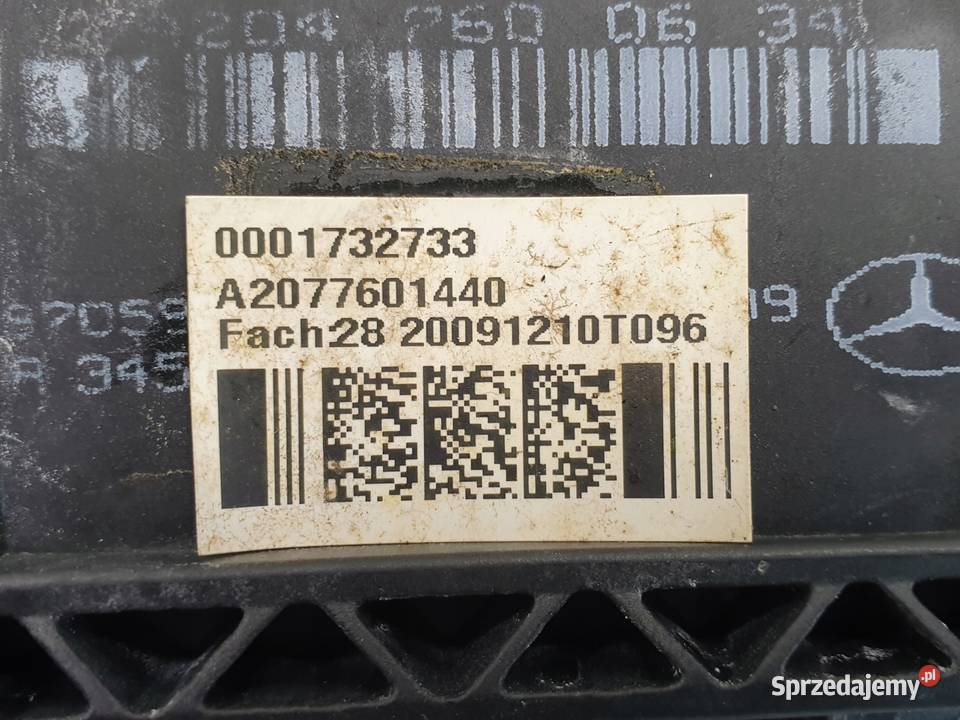 Mercedes C207 A207 W207 ZAMEK DRZWI PRAWY przód sprzedam