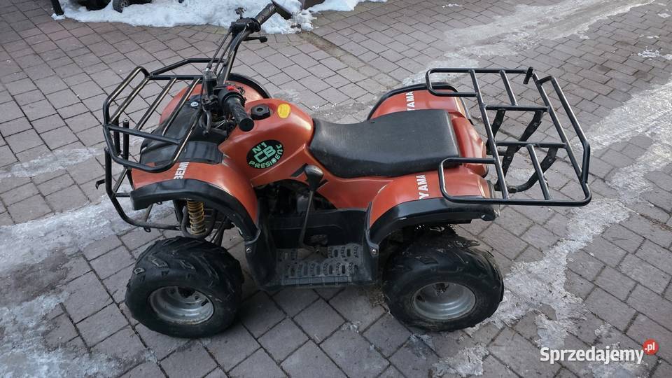 Quad 125 pługu 1 plus wsteczny bombardier atv półautomatyczna Mielec