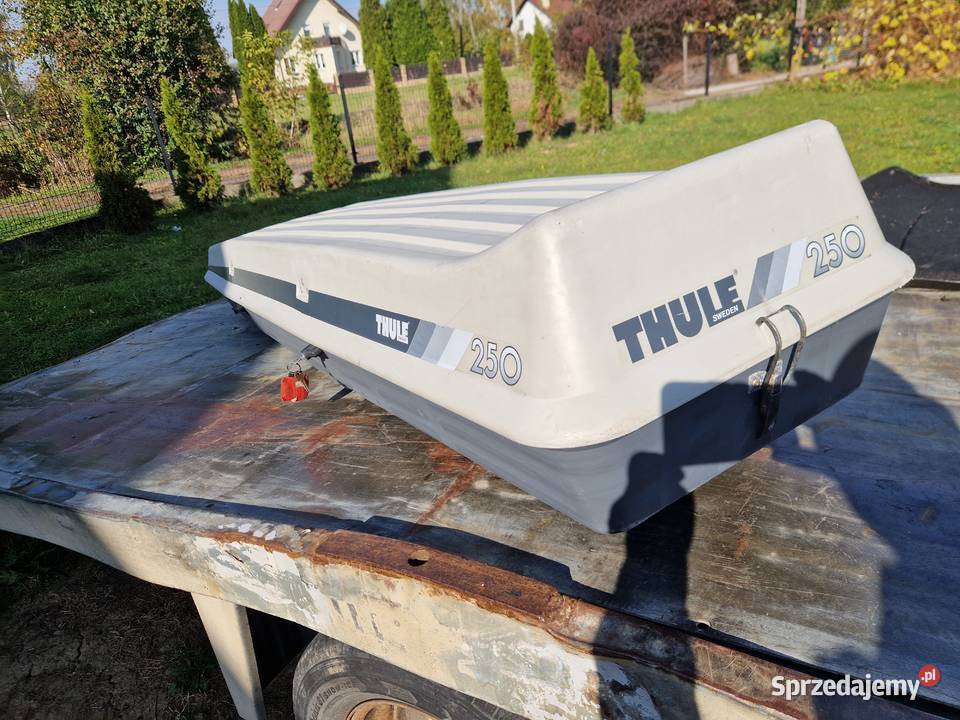 Thule 250 BOX dachowy na narty KPL Bagażniki podkarpackie Mielec