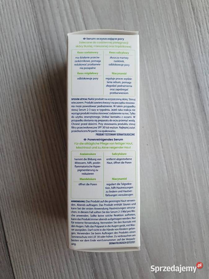 Krótka data wazności Novaclear Acne PoresOff Unisex opolskie Kędzierzyn-Koźle
