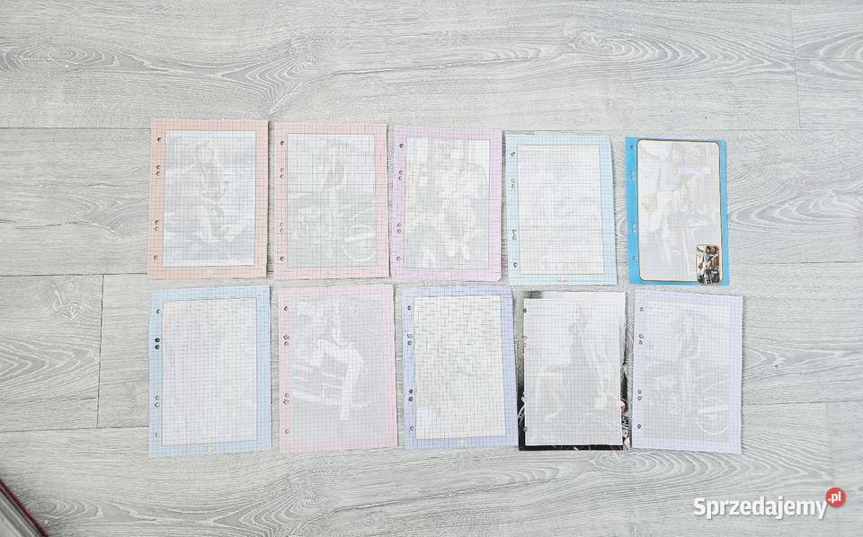 Duże karteczki do segregatora miłość ludzie pary Łomianki Dolne