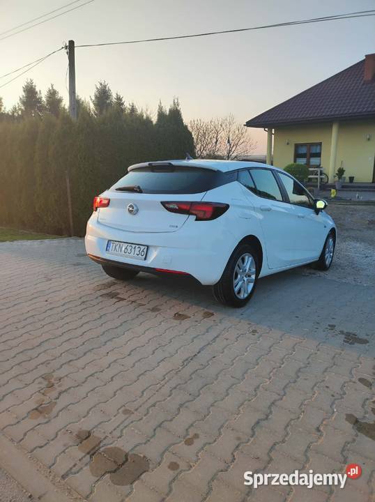 Opel Astra K kurtyny powietrzne