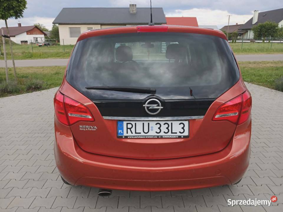 Opel Meriva 14GAZ 2011 Mega Wyposażenie Manualna Meriva Przeworsk