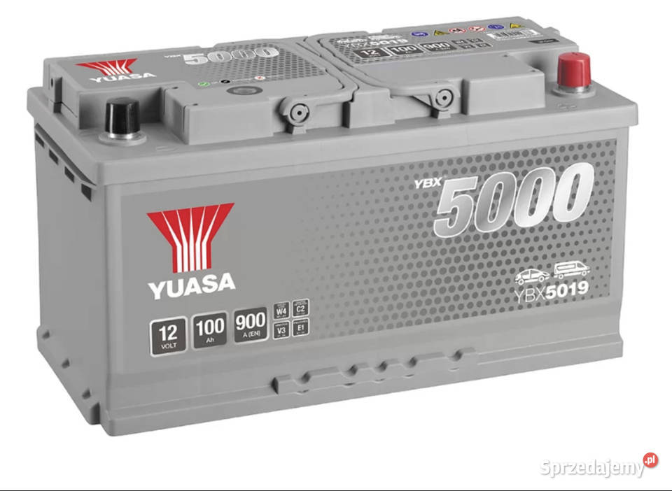 Akumulator Yuasa Silver 12V 100Ah 900A DARMOWA mazowieckie Płock