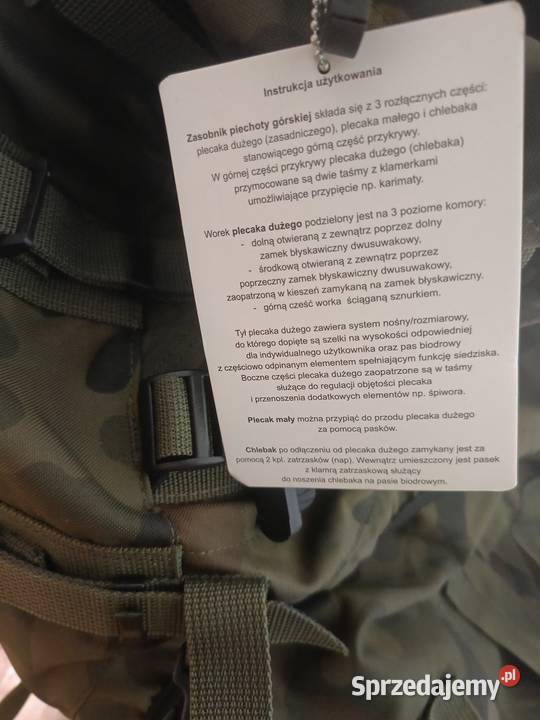 Sprzedam nowy zestaw dwóch plecaków mały i duży kujawsko-pomorskie Grudziądz