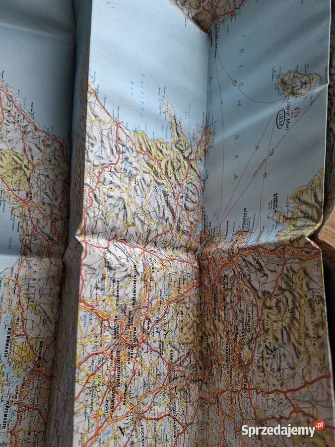 Great Britain Ireland Road map 11000 000 Kraków