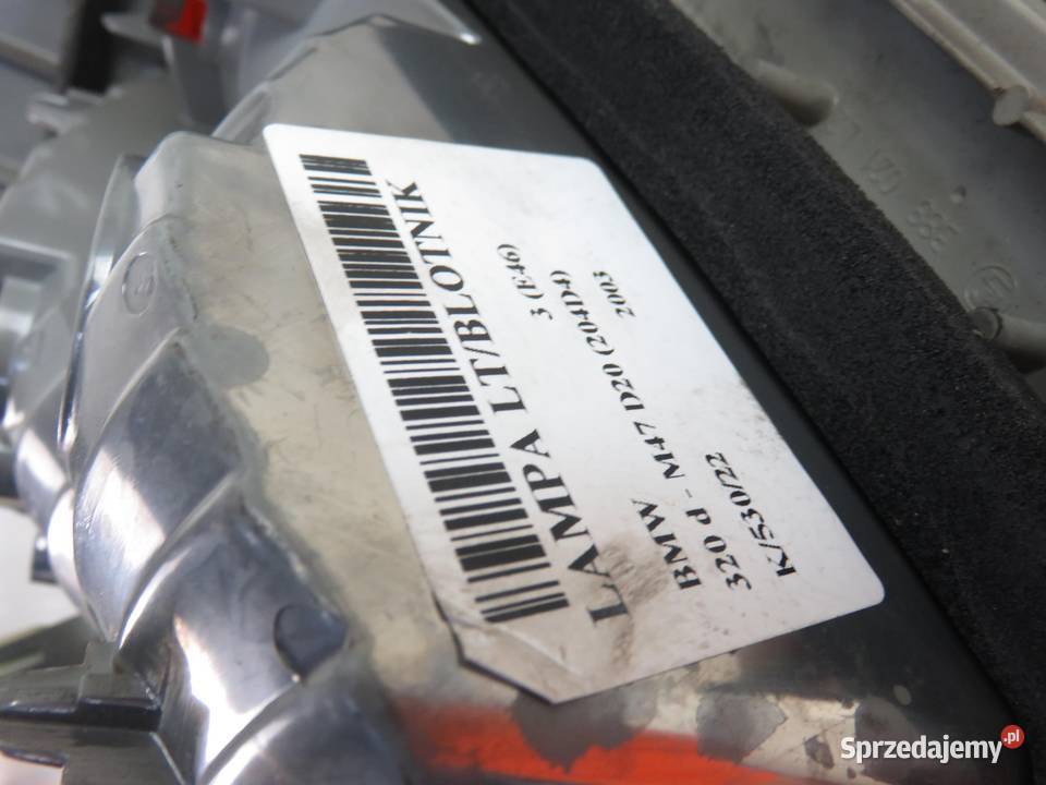 LAMPA LEWA TYLNA BMW E46 LIFT 388021LS 6907933 Lampy tylne