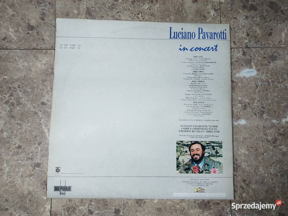 40 Płyta winylowa album 2LP Luciano Pavarotti SX Płyty i kasety Tczew