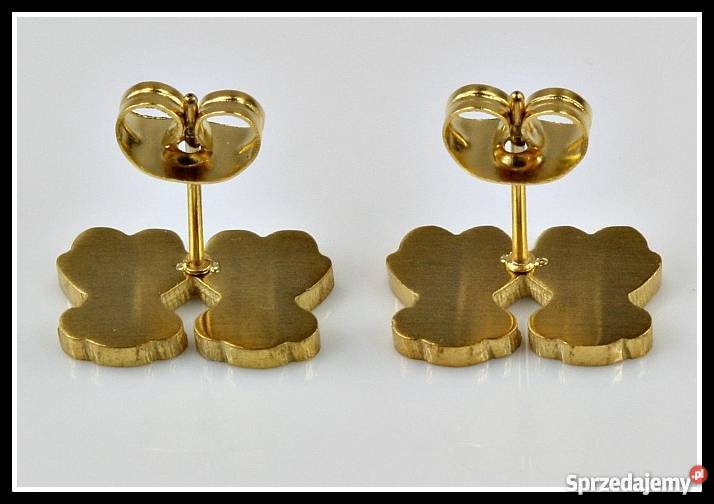 Złote Kolczyki TOUS Miś Okazja Nowość dolnośląskie Wrocław