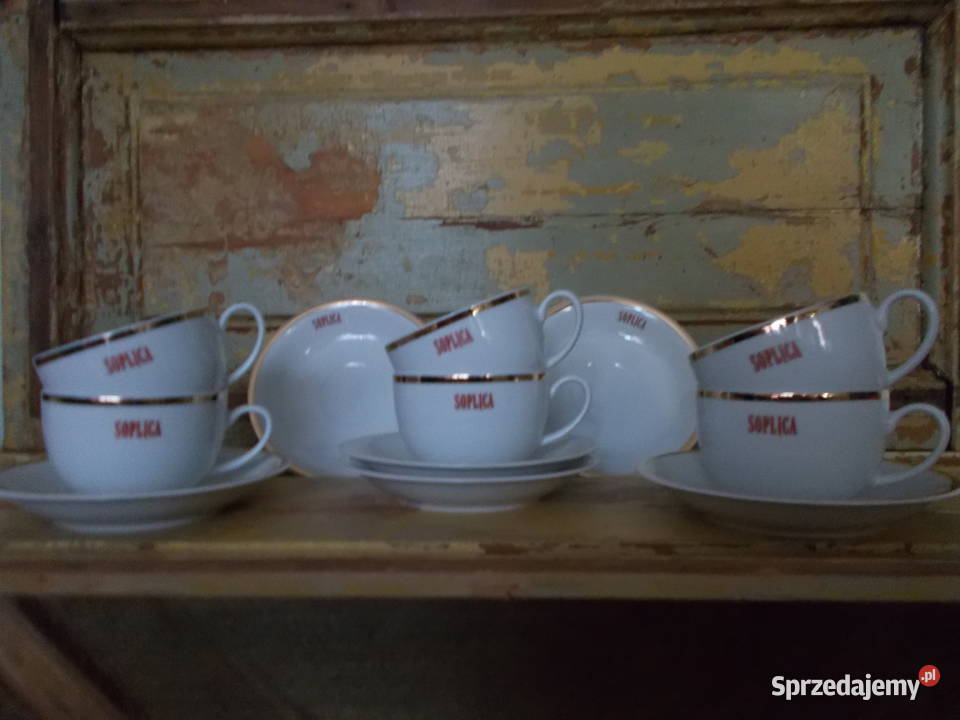 PięknyUnikalny Zestaw Porcelanowy Soplica Szczecin sprzedam